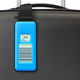 Illustration for article titled Reusable e-Ink Luggage Tags Improve the Chances Of Your Bag Arriving